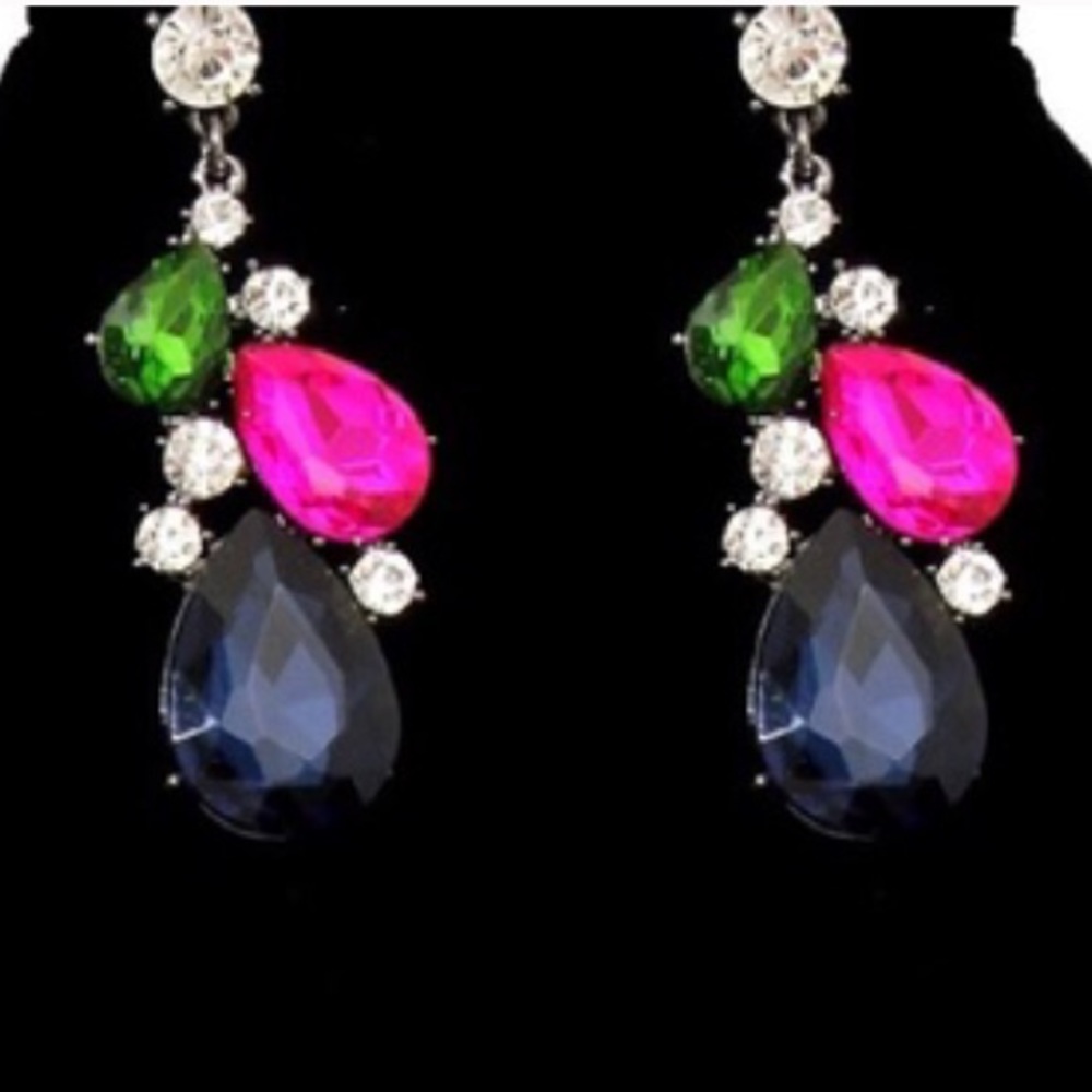 💥Multi Stone Drop Earrings!💥